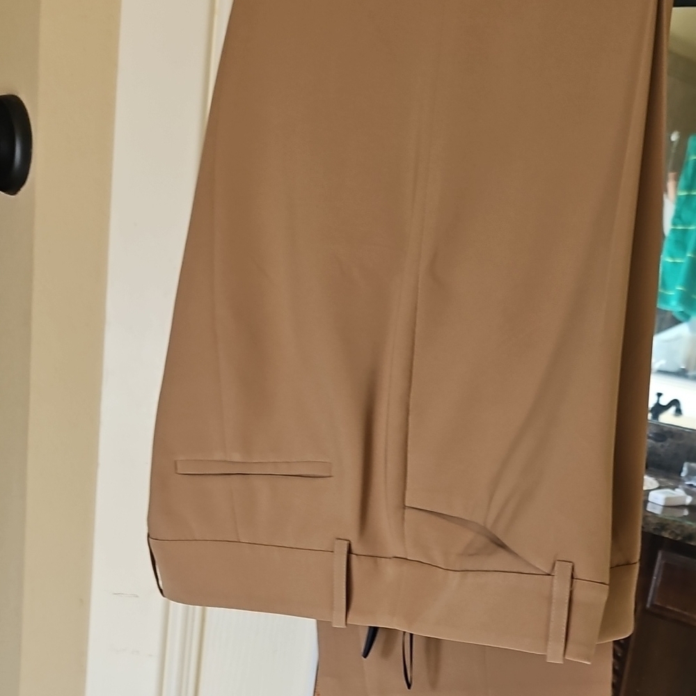 Tommy Hilfiger Tan Dress Pants for Business Wear